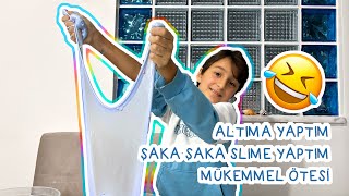 Halamla Beraber Slime Yaptık MetoliTV Part 2 [upl. by Billen]