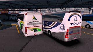 Autobús ANÁHUAC Irizar PB San Juan del Río  Querétaro Querétaro Mexico americantrucksimulator [upl. by Enilraep222]