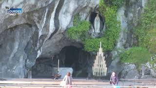 Le Sanctuaire de Lourdes en direct  Tv Lourdes [upl. by Atterys]