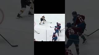 Hampus Lindholm Crushes Miles Wood Open Ice nhl hockey sports hockeyhighlights bostonbruins [upl. by Assila737]