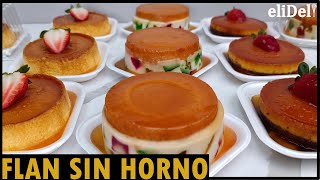 💥3 Postres para NEGOCIO Sin HORNO ¡FLAN receta FÁCIL rápida y ECONÓMICA [upl. by Yoshio]