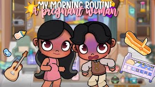 MY MORNING ROUTINE AS A PREGNANT WOMEN 🤰🍼 Baby Boy Or Girl 👧 🧒 Avatar World [upl. by Dean]