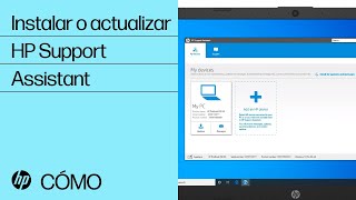 Instalar o actualizar HP Support Assistant  HP Support [upl. by Neelyahs103]