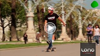 Tutorial longboard Cómo superar obstáculos en la ciudad  Long School [upl. by Auliffe492]