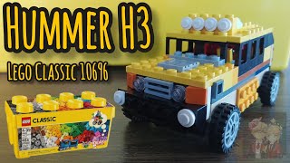 LEGO Classic 10696 quotHUMMER H3quot  Instructions on how to build [upl. by Ellenet30]