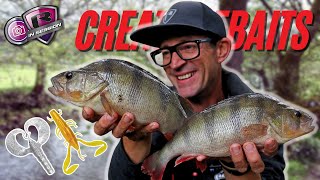 WILL THIS WORK Creature bait technique  Perch lure fishing setup with Nick Marsh  Big River Perch [upl. by Ahsinev]