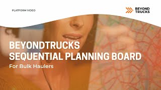 BeyondTrucks Sequential Planning Board [upl. by Laureen319]