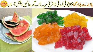 Tutti Frutti Recipe  How to make Tutti Frutti  Village Handi Roti [upl. by Hebe]