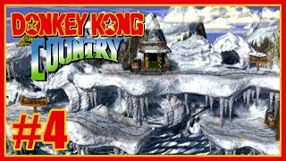 Donkey Kong Country SNES guía 101 4 Gorilla Glacier [upl. by Morie]