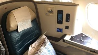 UL890 BKKHKG SriLankan Airlines NEW A330300 business class Bangkok to Hong Kong [upl. by Dyun]