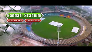 Qaddafi Stadium  Drone Footage  Lahore [upl. by Wistrup]