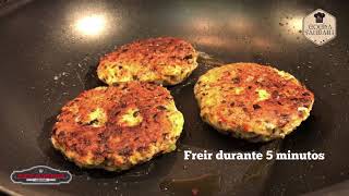 Receta de Hamburguesa de Cochayuyo  Agrouno Superalimentos [upl. by Asiek19]