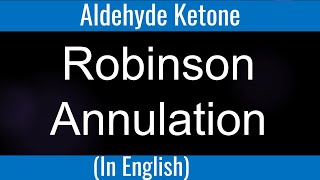 Robinson annulation I Aldol I alpha hydrogen I Problem I Aldehyde Ketone [upl. by Ardene]