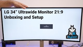 LG 34UC98 Curved 34 Inch Ultrawide 219 Monitor Unboxing and Setup  iGyaan [upl. by Hedy423]