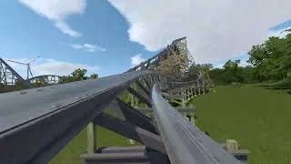 Iron Stallion No Limits 2 Coaster Simulation [upl. by Legnaleugim]