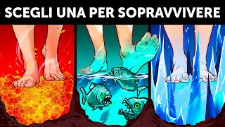 10 Indovinelli dove per Sopravvivere devi Fare delle Scelte Difficili [upl. by Millar424]