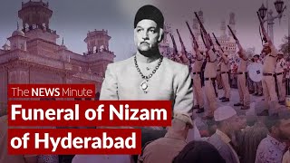 Last Nizam of Hyderabad Mukarram Jah laid to rest [upl. by Ynaffet481]