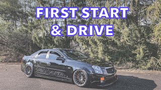 CAMMED CTSV First Start amp Drive [upl. by Verdie]