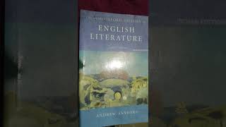 🥰🥰🥰The Oxford History of English Literature 3rd Edition by Andrew Sanders 🥰🥰🥰🥰 [upl. by Kokaras]