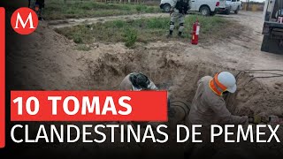 Hallan 10 tomas clandestinas de combustible en Hidalgo en tan solo 5 días [upl. by Rip]