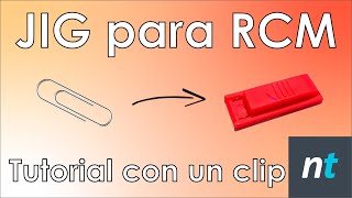 HACER JIG PARA RCM  Tutorial Nintendo Switch [upl. by Glimp]