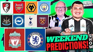 EPL MatchWeek 8 Predictions Liverpool vs Chelsea Clash  SpursWest Ham amp More [upl. by Anaytat]