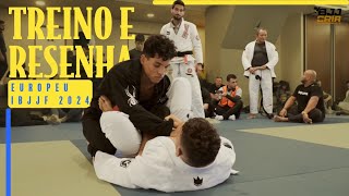 Treino e resenha na area de aquecimento  Europeu Ibjjf 2024 [upl. by Germain]