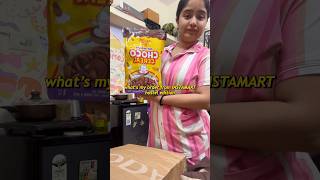 what’s my ORDER from INSTAMART🛒 minivlog medstudentlife [upl. by Aerdnahs437]