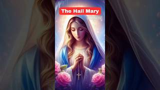 When Was The Full Hail Mary Introduced hailmary catholicdevotion [upl. by Llebyram]