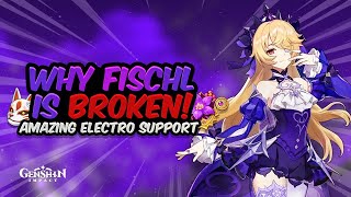 Why You NEED To Build Fischl amp Why Shes BROKEN Advanced Fischl Guide amp Build  Genshin Impact [upl. by Ecirtam]