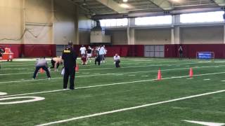 Gehrig Dieter 40time at Alabamas ProDay [upl. by Berger]