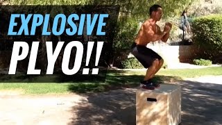 Jump Rope Box Jump Workout 1 [upl. by Atteuqaj]