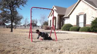 Baseball Bounceback Net and Dude Perfect Trick Shot at the end [upl. by Wesley]