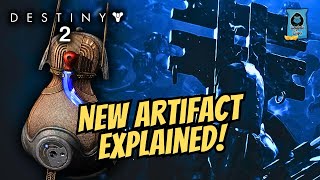 “New Artifact Mods”  New Seasonal Artifact Explained  Destiny 2 [upl. by Allan]