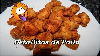 COMO HACER NUGGETS DE POLLO CASERORapidos y faciles [upl. by Ronacin]