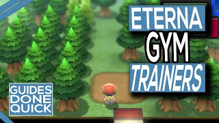 Where To Find The Eterna City Gym Trainers In Pokemon Brilliant Diamond And Shining Pearl [upl. by Gilbye]