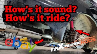 F23A Honda Accord  Ebay Exhaust Worth It  Sounds Awesome Budget Coilovers First Drive [upl. by Ilesara]