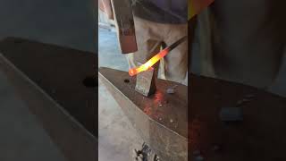 Forged Bodkin Arrowhead⚒️🔥 youtubeshorts shorts [upl. by Nomihs]