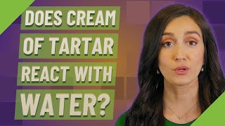 Does cream of tartar react with water [upl. by Annecorinne]