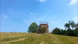 New Holland D2000 Large Square Baler [upl. by Lennox]