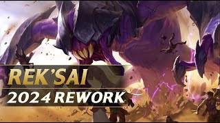 REKSAI 2024 REWORK Gameplay  League of Legends [upl. by Vivyan923]