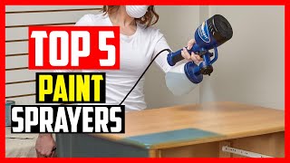 Top 5 Best Paint Sprayers for Cabinets Review 2024 [upl. by Annaerda]