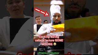 Bro was cooking DURING A COLLEGE LECTURE 😭 [upl. by Akamaozu]