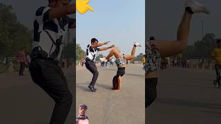 stunt flip shorts 😱youtubeshorts trendingshorts viralshorts viralvideo acrobatics love 😱🥺😱 [upl. by Kazimir]