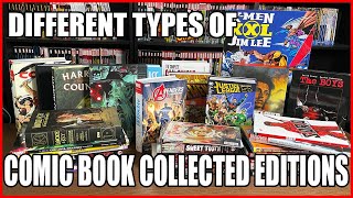 The Difference in Comic Book Collected Editions Formats [upl. by Yasibit]