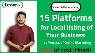 15 Platforms for Local Listing of your Business  Local SEO  Online Directory in India  In Hindi [upl. by Eirbua]