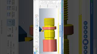 Mastercam lathe OD Whitworth thread F 1814 BSP G 92 Code OD Groove turning cnc cadcamcnc cad [upl. by Htnamas]