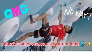 ¡Alberto Ginés vuelve a soñar en París 🧗‍♂️✨ [upl. by Aizirk]