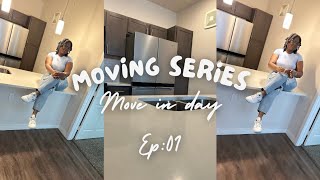 MOVING SERIES EP 01  packing move in day  unfurnished apartment tour [upl. by Hussar]