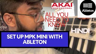 AKAI MPK MINI ABLETON SETUP  FULL FEATURE VIDEO  0 to 100 [upl. by Zennie]